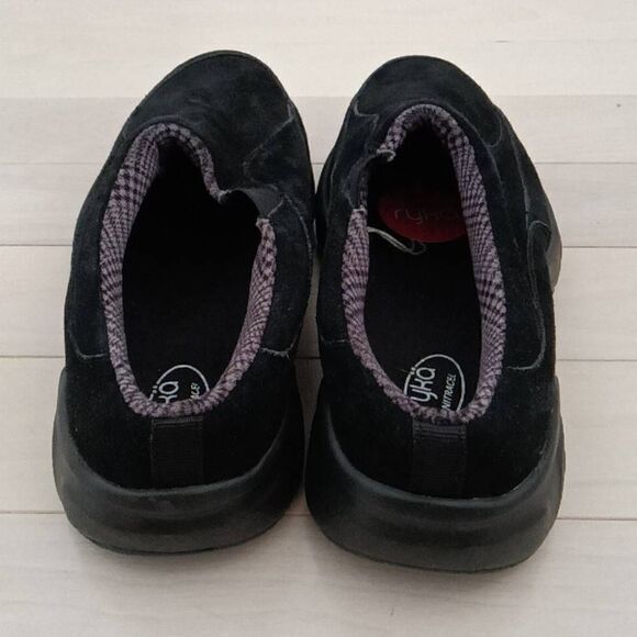 RYKA Womens Cat III Arctica Nitracel Leather Suede Slip-on Shoes Black Size 11M - Picture 6 of 10